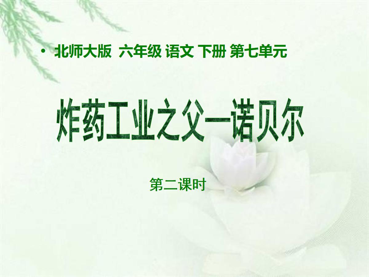 《炸药工业之父—诺贝尔》PPT课件2