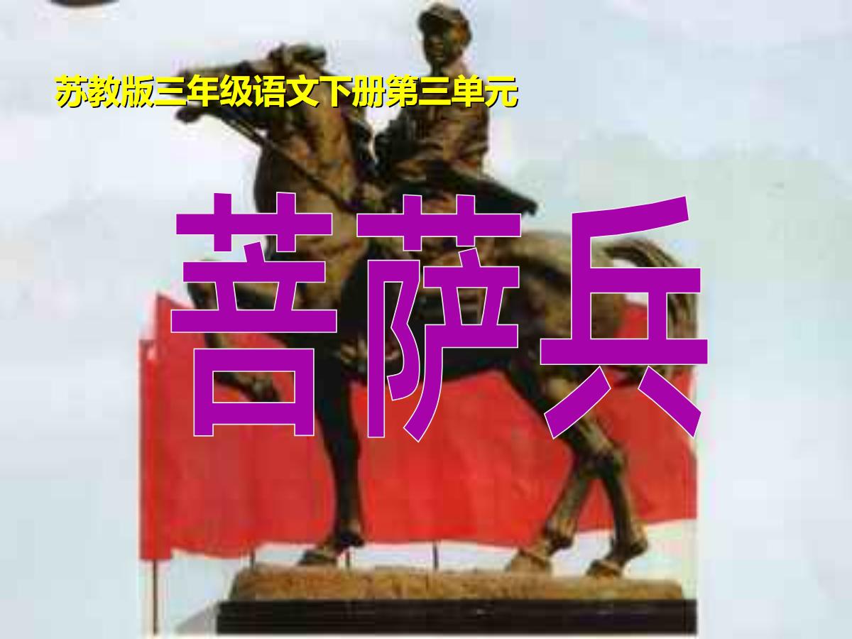 《菩萨兵》PPT课件