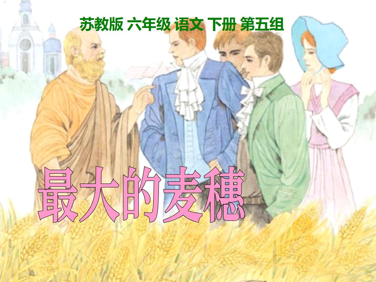 《最大的麦穗》PPT课件2