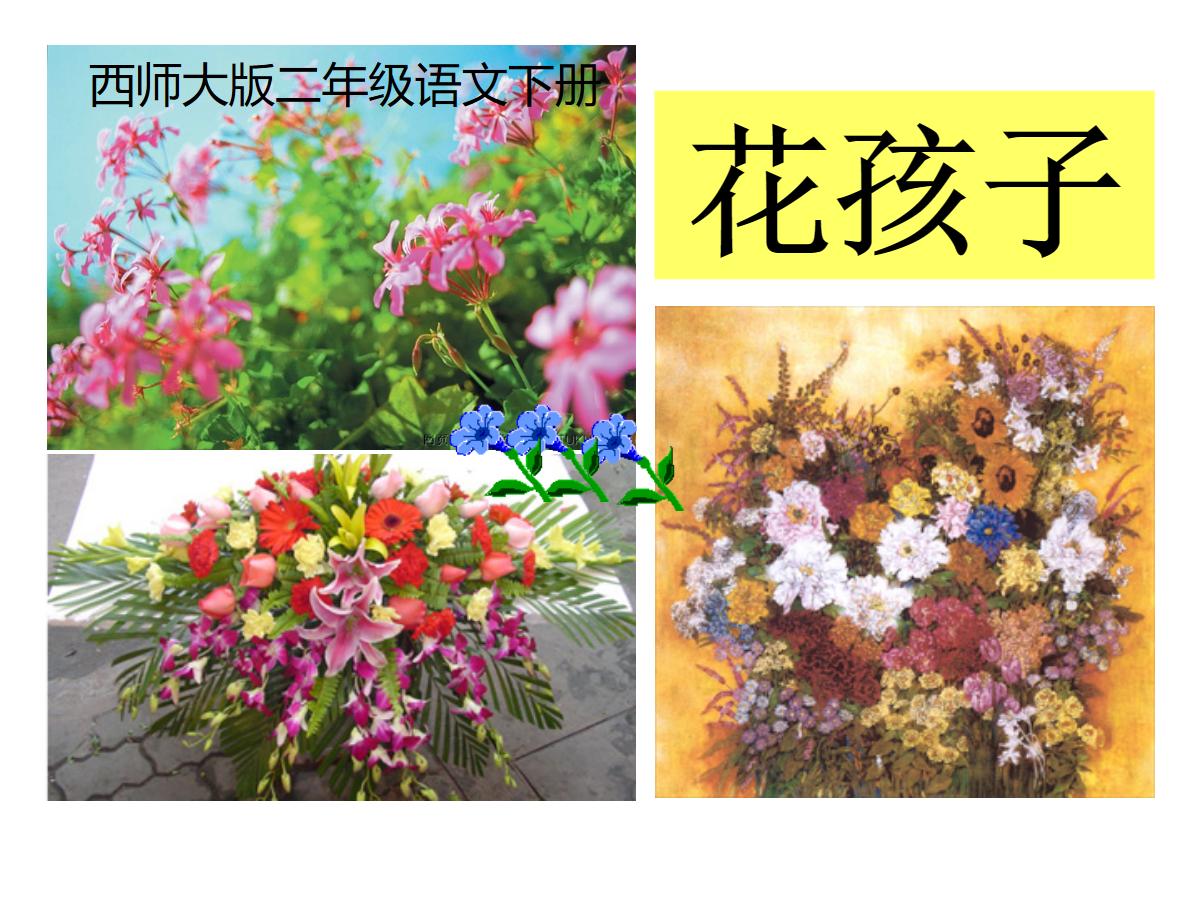 《花孩子》PPT课件