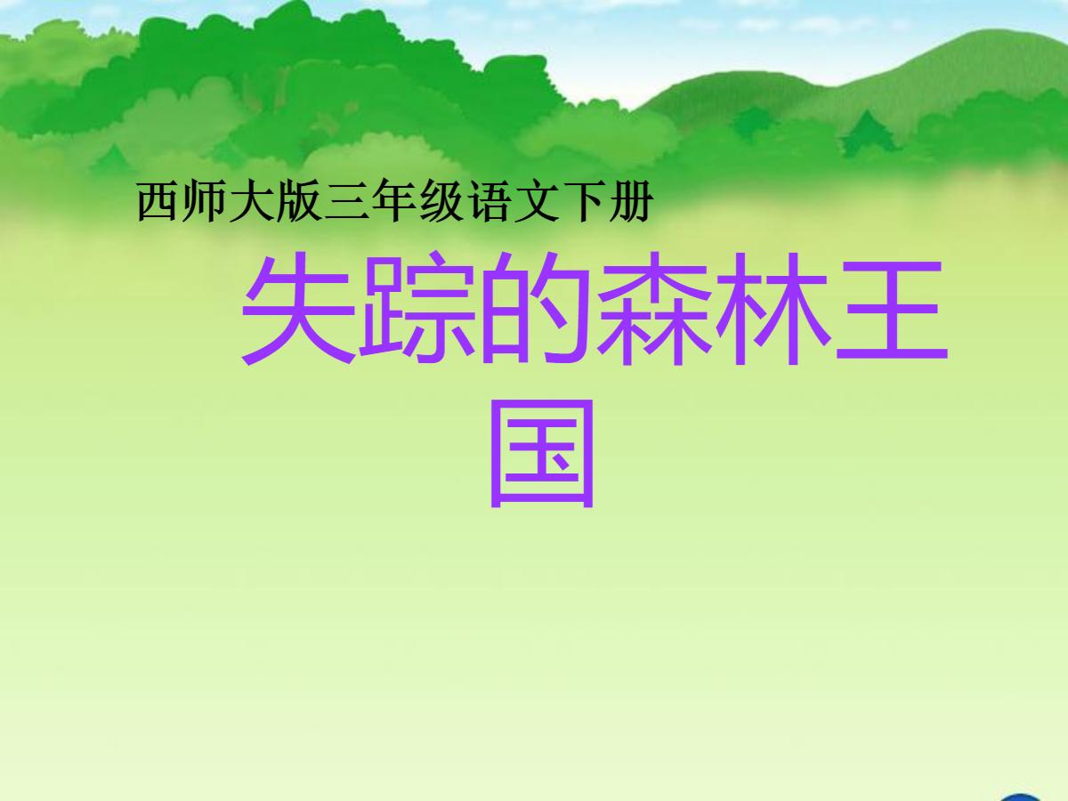 《失踪的森林王国》PPT课件2