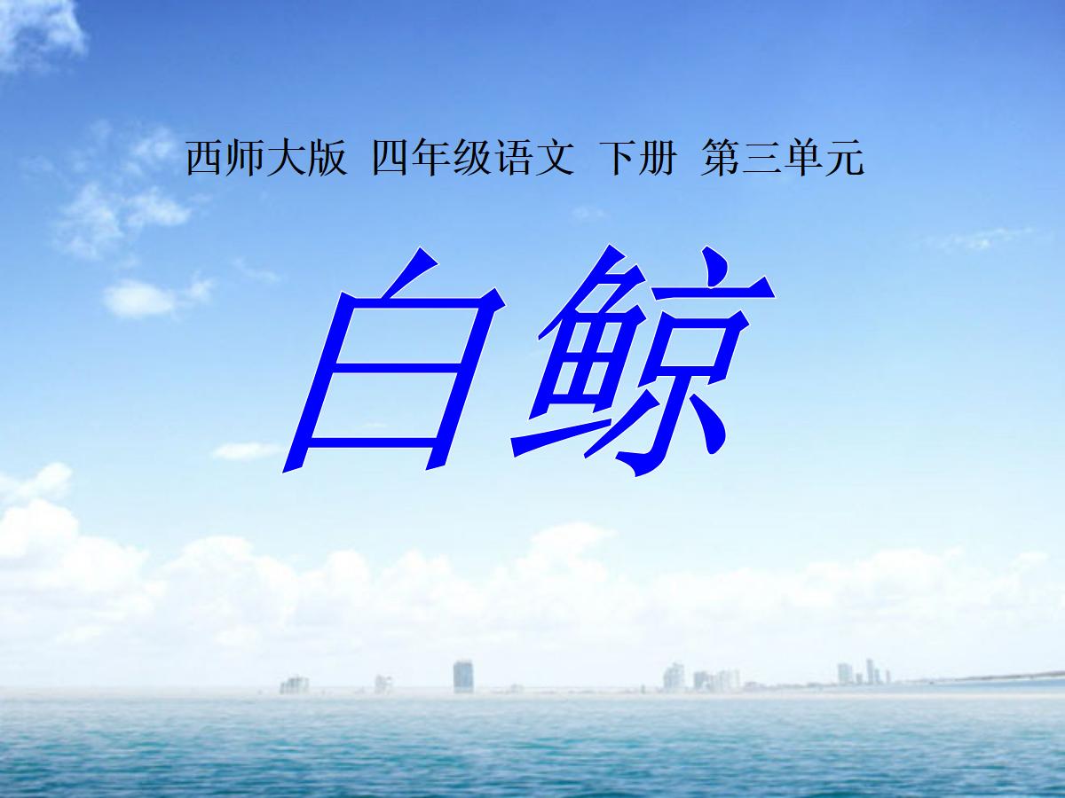 《白鲸》PPT课件2