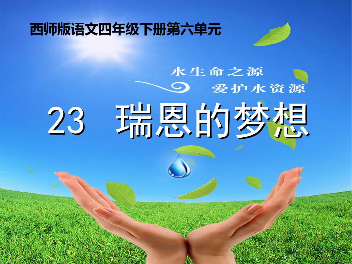《瑞恩的梦想》PPT课件4