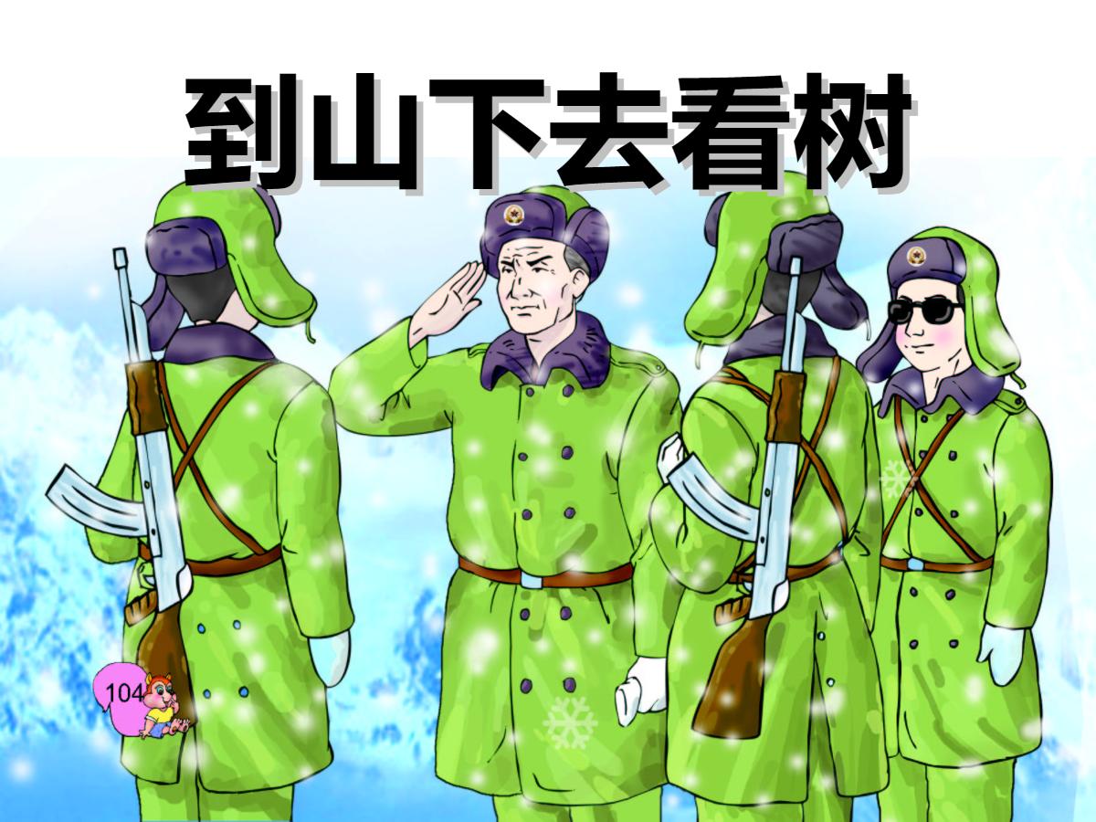 《到山下去看树》PPT课件4