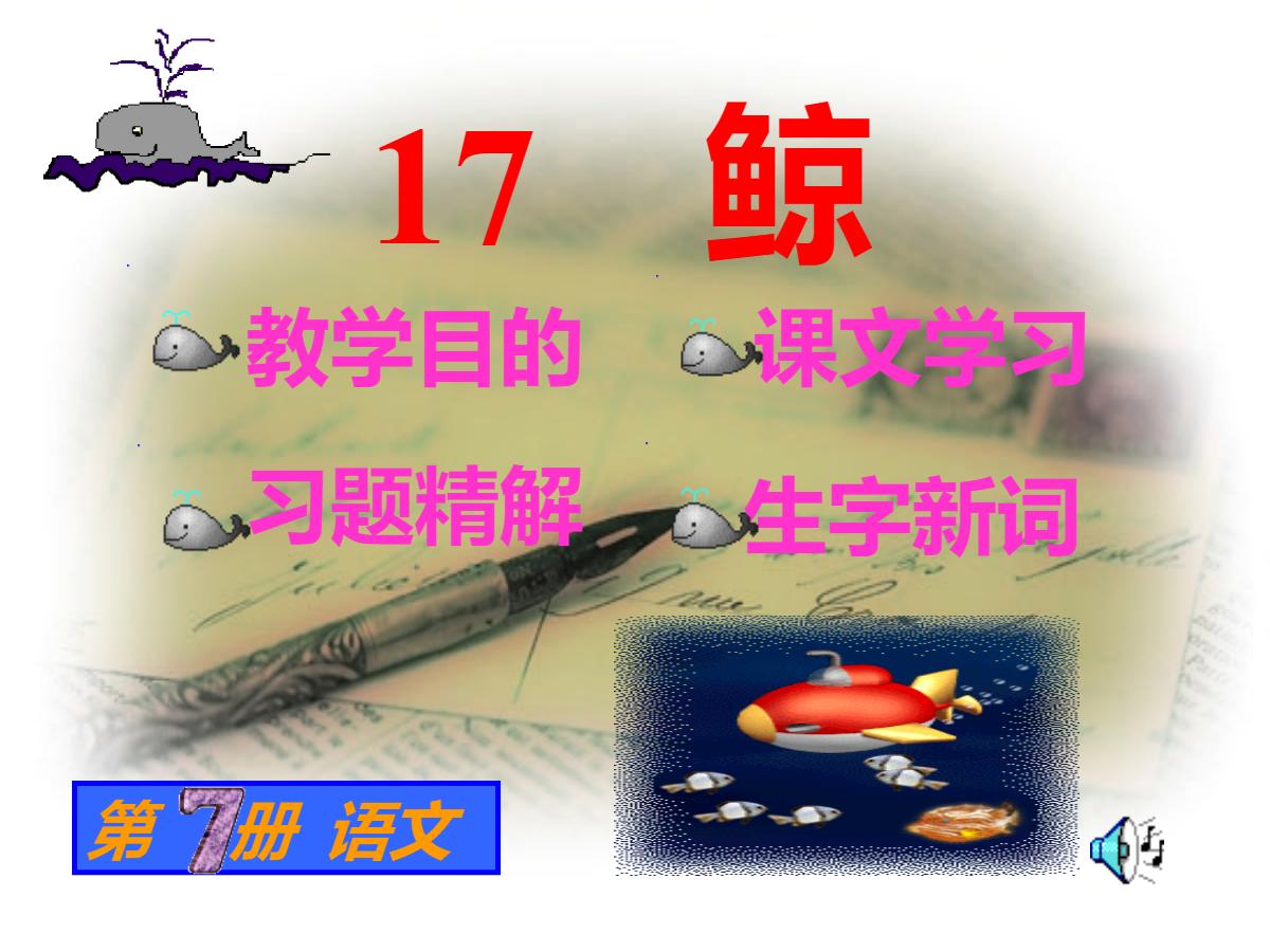 《鲸》PPT课件下载7