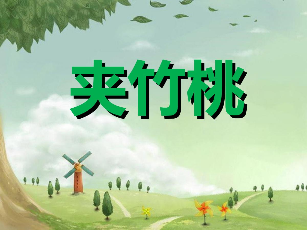 《夹竹桃》PPT课件2
