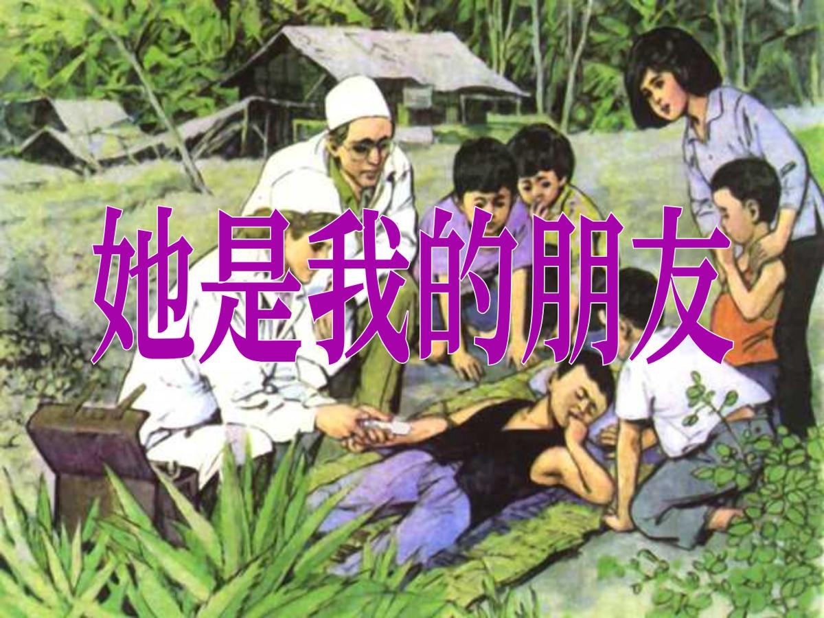 《她是我的朋友》PPT课件