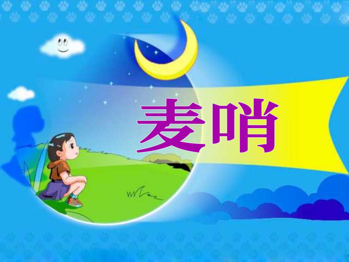 《麦哨》PPT课件2