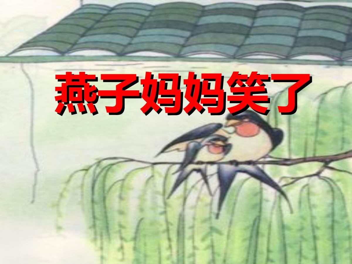 《燕子妈妈笑了》PPT课件3