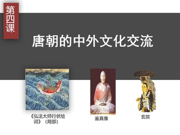 《唐朝的中外文化交流》PPT免费教学课件