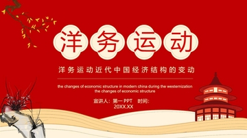《洋务运动》PPT优质课件下载