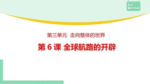 《全球航路的开辟》PPT免费课件下载