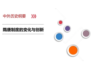 《隋唐制度的变化与创新》PPT优秀课件