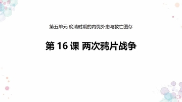 《两次鸦片战争》PPT精品课件