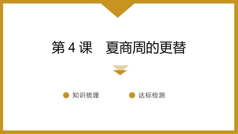 《夏商周的更替》PPT免费下载