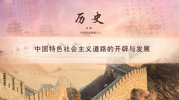 《中国特色社会主义道路的开辟与发展》PPT免费课件