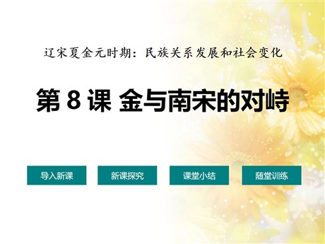《金与南宋的对峙》PPT课件