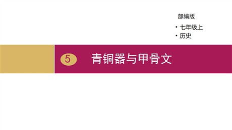 《青铜器与甲骨文》PPT精品课件