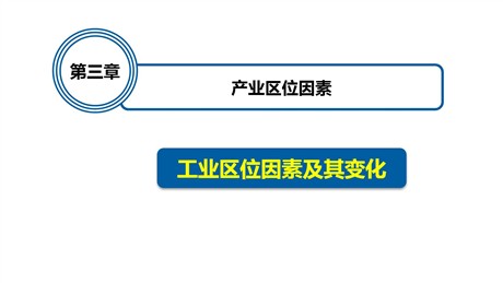 《工业区位因素及其变化》产业区位因素PPT免费课件