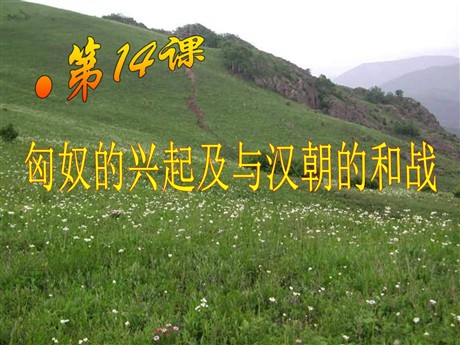 《匈奴的兴起及与汉朝的和战》统一国家的建立PPT课件3