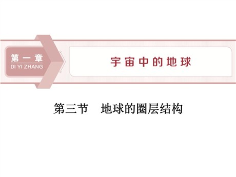 《地球的圈层结构》宇宙中的地球PPT精品课件下载