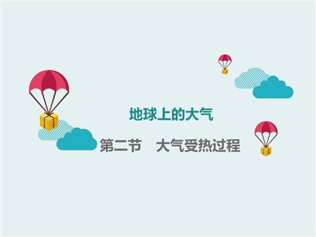 《大气受热过程》地球上的大气PPT