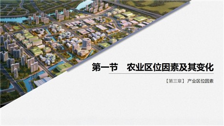 《农业区位因素及其变化》产业区位因素PPT