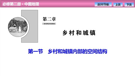 《乡村和城镇内部的空间结构》乡村和城镇PPT课件