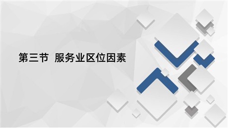 《服务业区位因素》产业区位选择PPT下载