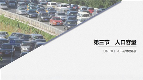 《人口容量》人口与地理环境PPT
