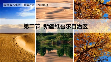 《新疆维吾尔自治区》PPT教学课件