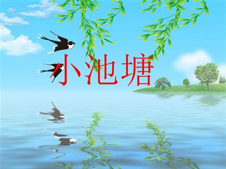 《小池塘》PPT课件4