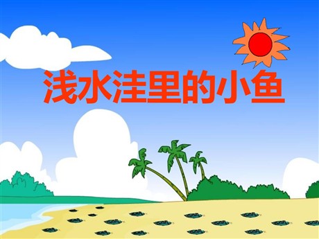 《浅水洼里的小鱼》PPT课件2