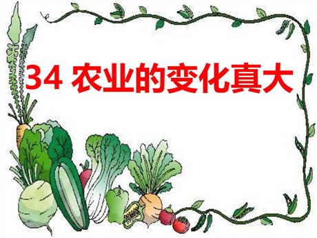 《农业的变化真大》PPT课件
