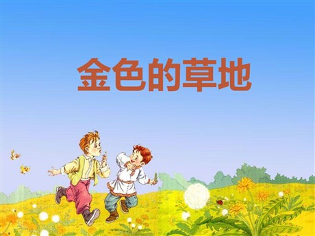 《金色的草地》PPT课件6