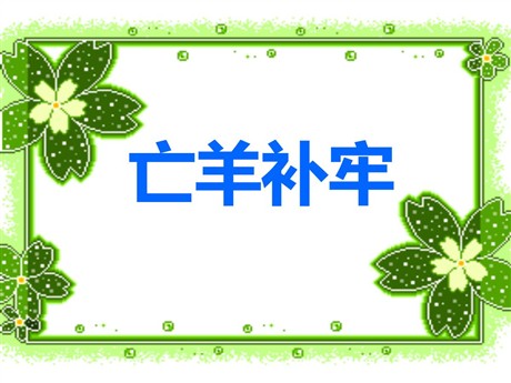 《亡羊补牢》PPT课件8