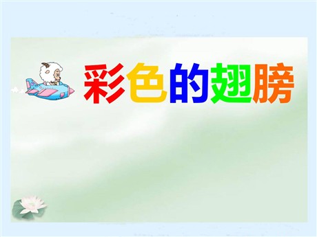 《彩色的翅膀》PPT课件7
