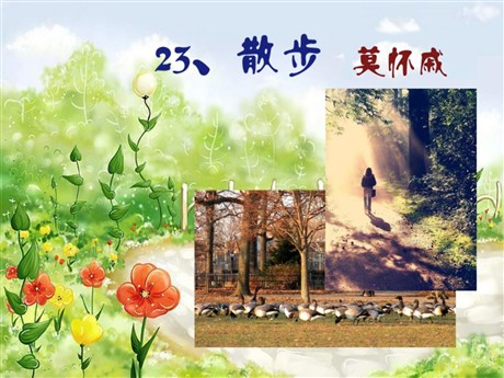 《散步》PPT课件11