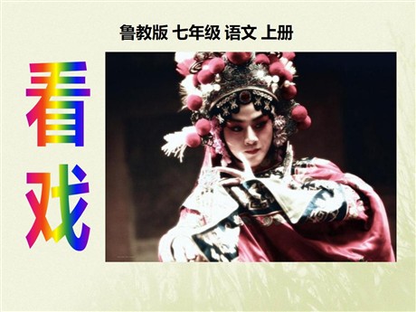 《看戏》PPT课件5