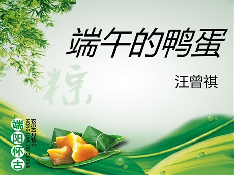 《端午的鸭蛋》PPT课件9