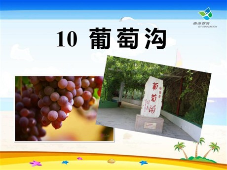 《葡萄沟》PPT课件10