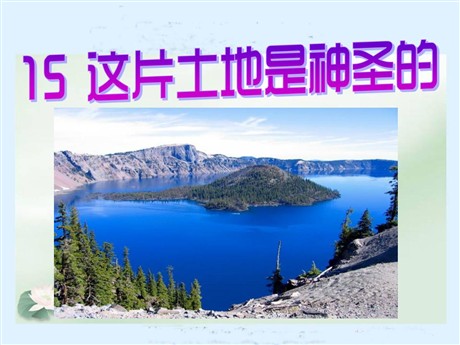 《这片土地是神圣的》PPT课件6