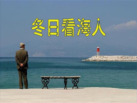 《冬日看海人》PPT课件