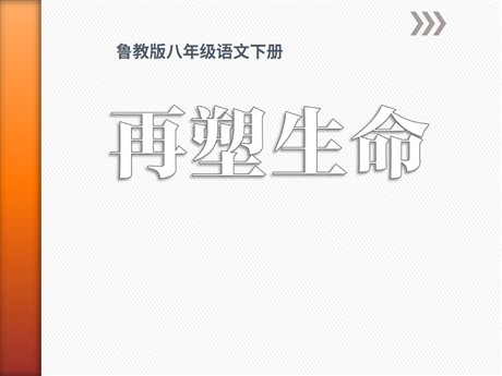 《再塑生命》PPT课件7