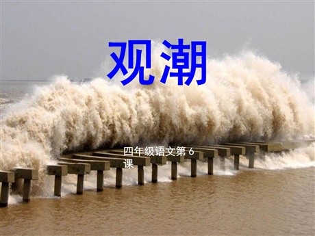 《观潮》PPT课件9