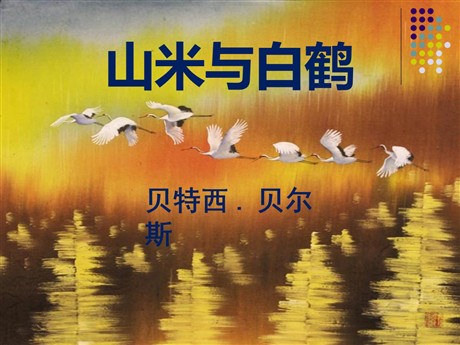 《山米与白鹤》PPT课件