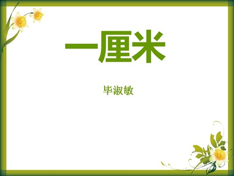 《一厘米》PPT课件5