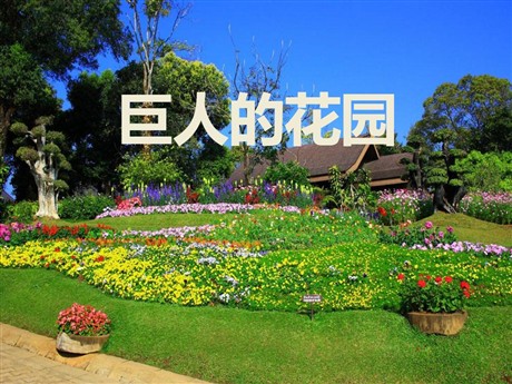 《巨人的花园》PPT课件8