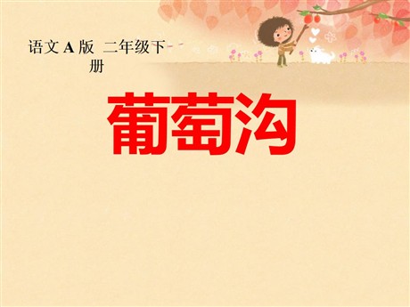 《葡萄沟》PPT课件12
