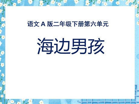 《海边男孩》PPT课件3